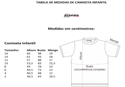 Camiseta Infantil