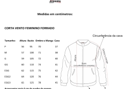 Corta Vento Feminina