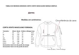 Corta Vento Masculina